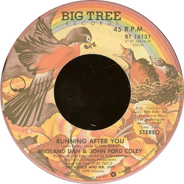 England Dan & John Ford Coley : Love Is The Answer (7", SP )