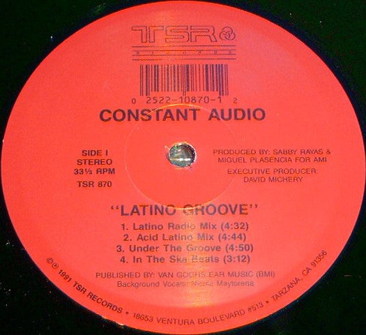Constant Audio : Latino Groove (12")