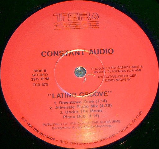 Constant Audio : Latino Groove (12")