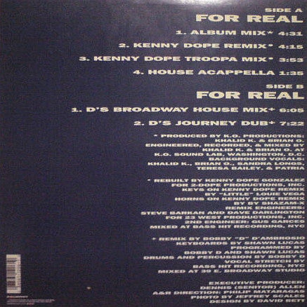 Johnny P : For Real (12")