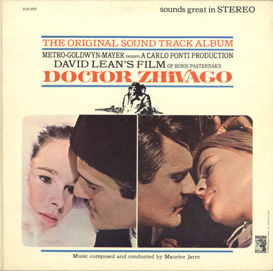 Maurice Jarre : Doctor Zhivago Original Soundtrack Album (LP, RE, Gat)