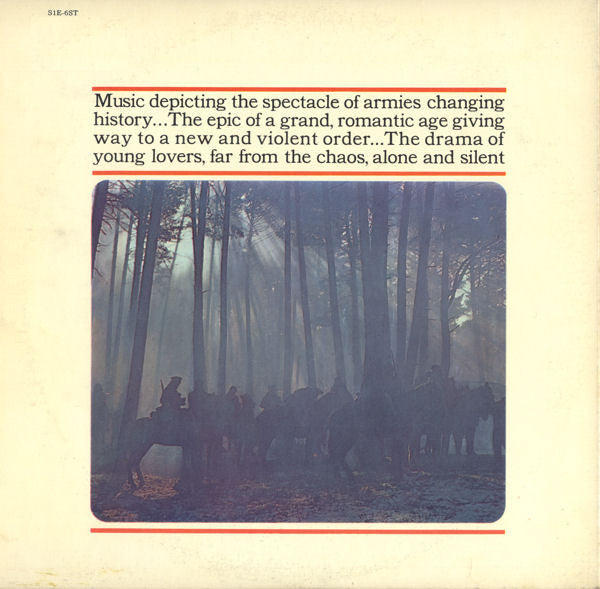 Maurice Jarre : Doctor Zhivago Original Soundtrack Album (LP, RE, Gat)