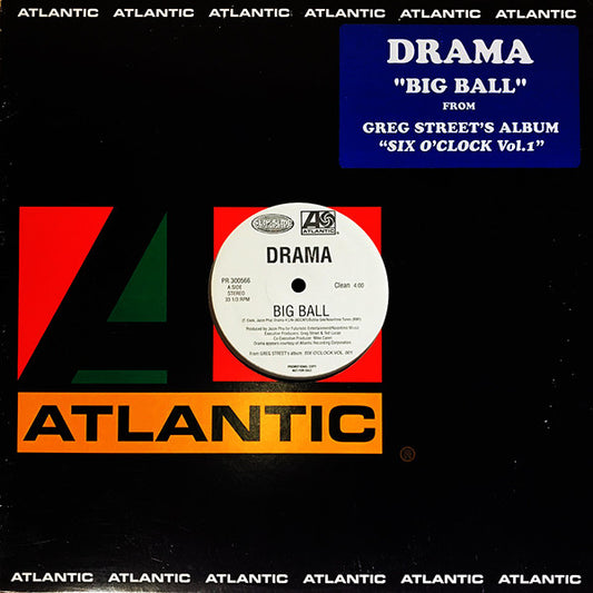 Drama (3) : Big Ball (12", Promo)