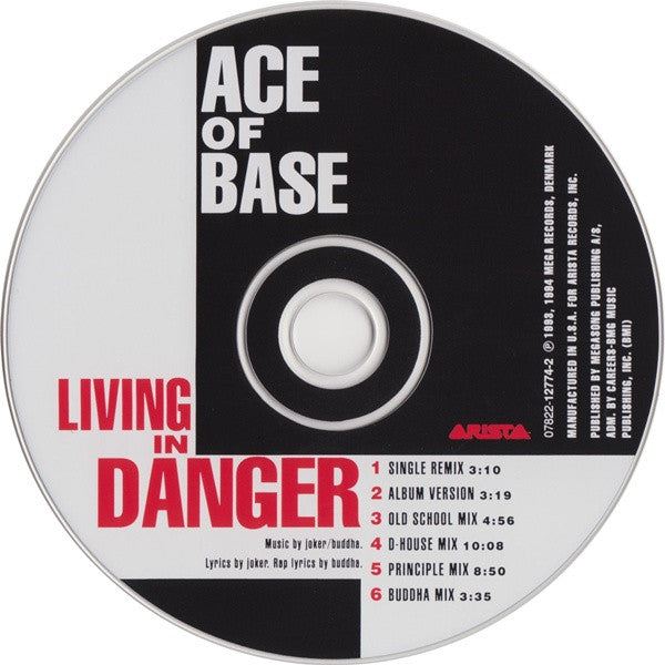 Ace Of Base : Living In Danger (CD, Maxi)