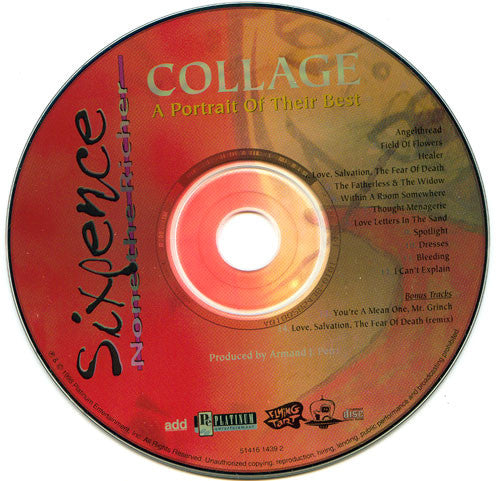 Sixpence None The Richer : Collage: A Portrait Of Their Best (CD, Album, Comp)