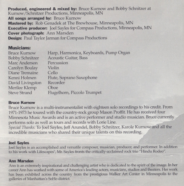 Bruce Kurnow : Harp / Christmas Instrumental (CD)