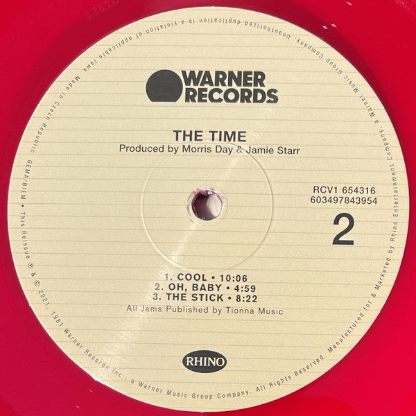 The Time : The Time (Comp, Ltd + LP, Album, RE, RM, Red + LP, Comp, RM,)