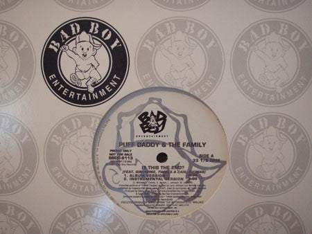 Puff Daddy & The Family : Is This The End? / Pain (12", Promo)
