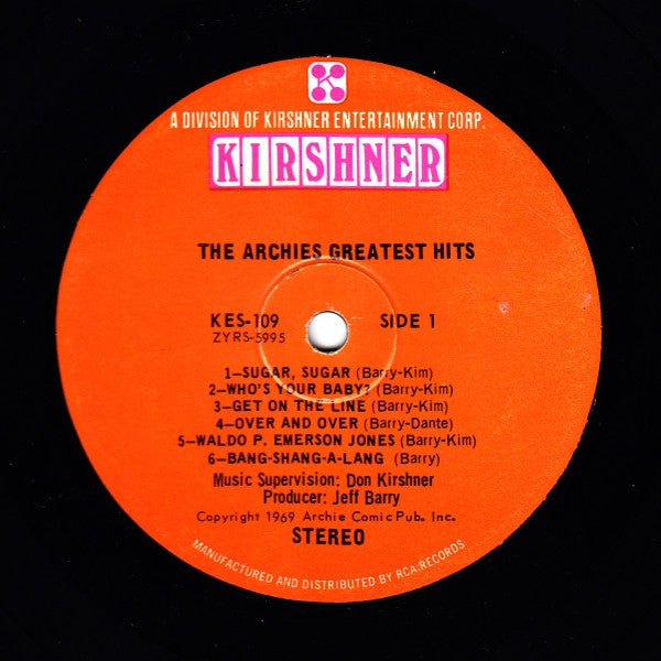 The Archies : Greatest Hits (LP, Comp)