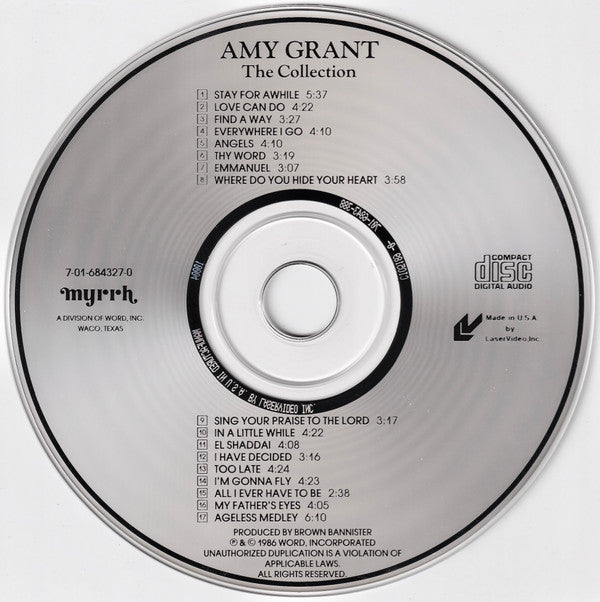 Amy Grant : The Collection (CD, Comp)