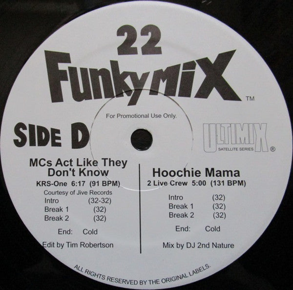 Various : Funkymix 22 (3x12", Comp, Promo)