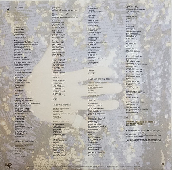Prince : Welcome 2 America (Album, Ltd + LP, Cle + LP, S/Sided, Etch, Cle)