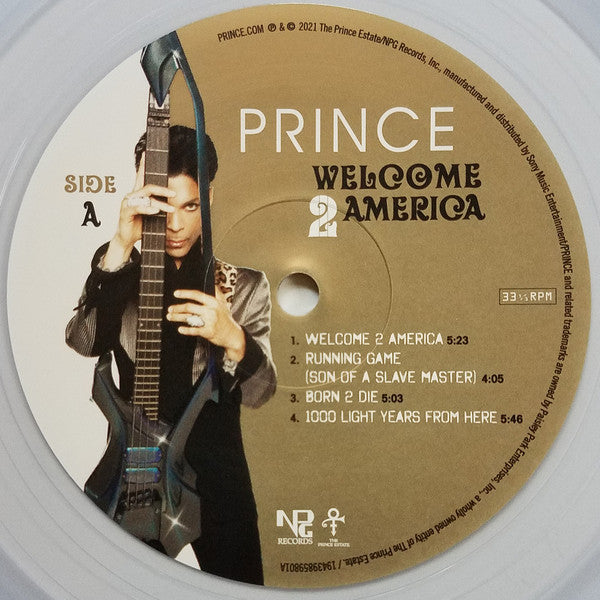 Prince : Welcome 2 America (Album, Ltd + LP, Cle + LP, S/Sided, Etch, Cle)