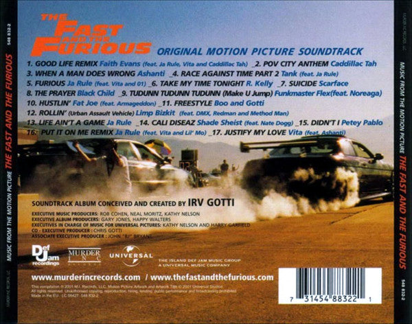 Various : The Fast & The Furious (CD, Comp)