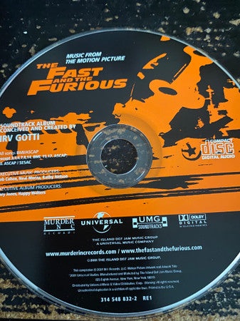 Various : The Fast & The Furious (CD, Comp)