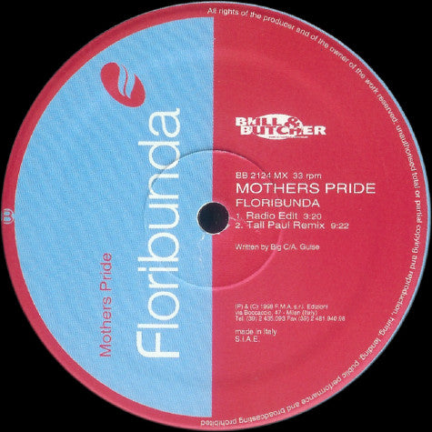Mother's Pride : Floribunda (12")