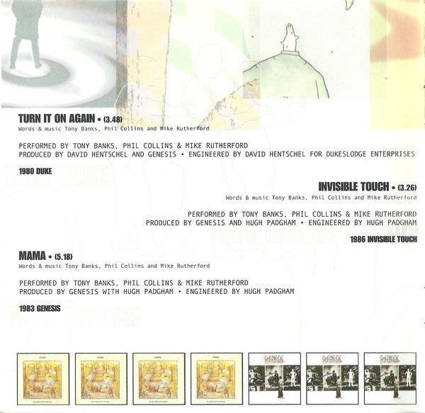 Genesis : Turn It On Again (The Hits) (CD, Comp)