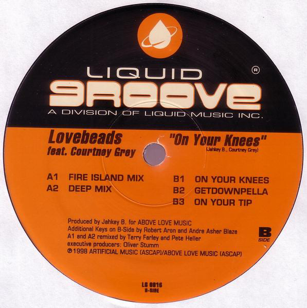 Lovebeads Feat. Courtney Grey : On Your Knees (12")