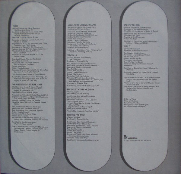 Michael Henderson : Fickle (LP, Album)