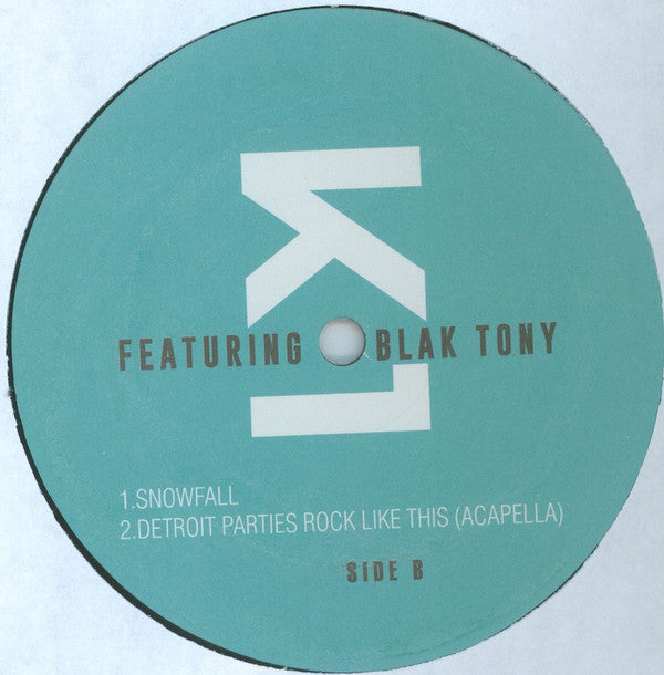 DJ K-1 Featuring Blak Tony : Electropathics EP (12", EP, RE)