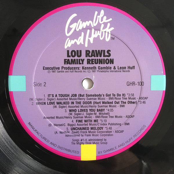 Lou Rawls : Family Reunion (LP, Album)