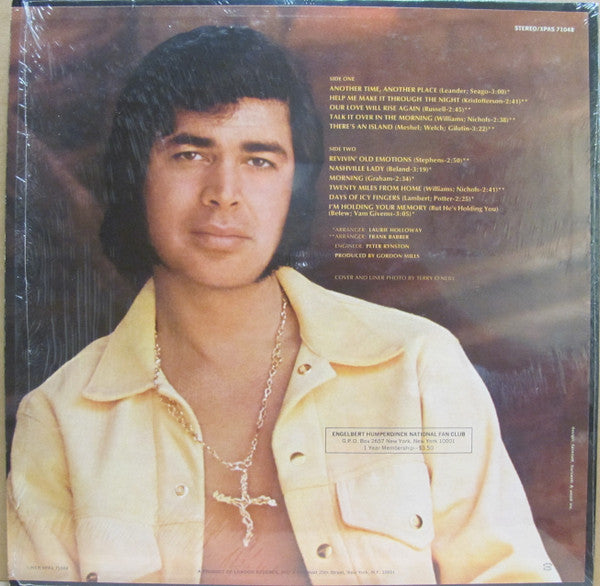Engelbert Humperdinck : Another Time, Another Place (LP, Album, Ter)