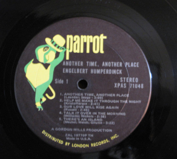 Engelbert Humperdinck : Another Time, Another Place (LP, Album, Ter)