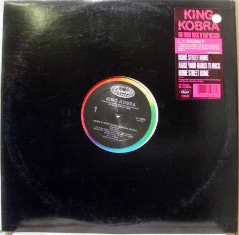 King Kobra (4) : Home Street Home (12")