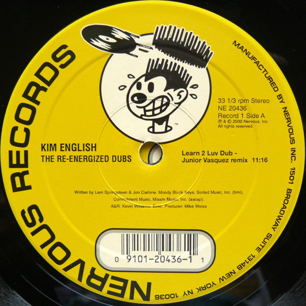 Kim English : Re-Energized (The Dubs) (2x12", Comp)