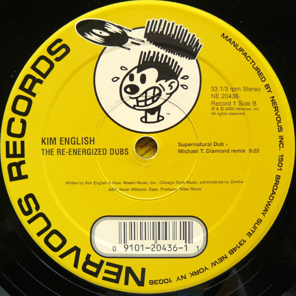Kim English : Re-Energized (The Dubs) (2x12", Comp)