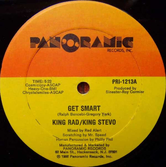 King Rad / King Stevo : Get Smart (12")
