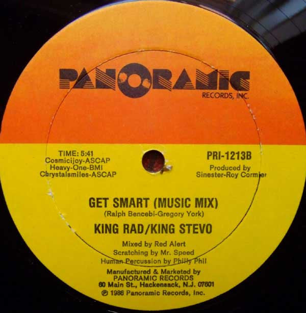King Rad / King Stevo : Get Smart (12")