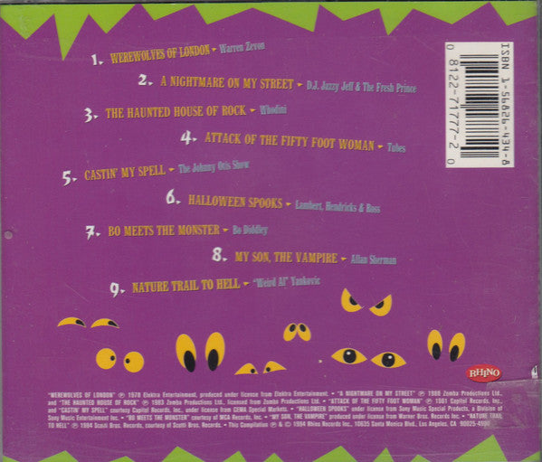 Various : Dr. Demento Presents: Spooky Tunes & Scary Melodies (CD, Comp)