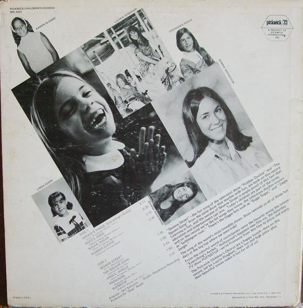 Pickwick Children's Chorus : Sesame Street  & Other Children's Pop Hits! (LP, Album)