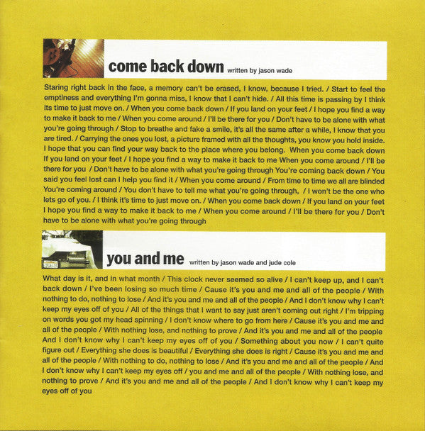 Lifehouse : Lifehouse (CD, Album, Enh, UML)