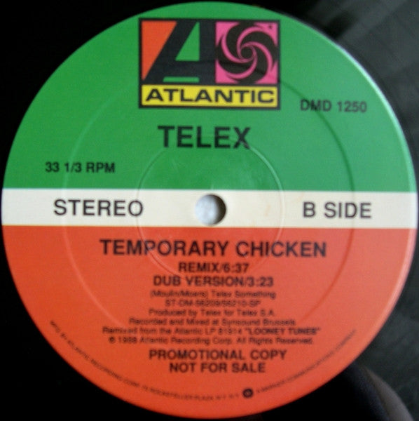 Telex : Temporary Chicken (12", Promo)