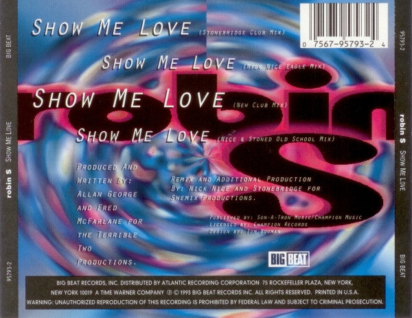 Robin S. : Show Me Love (CD, Maxi, RE)