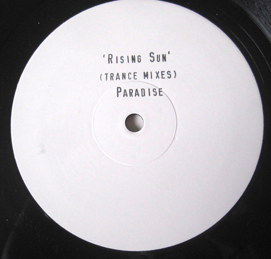 Paradise (3) : Rising Sun (12", Ltd, Promo, W/Lbl)