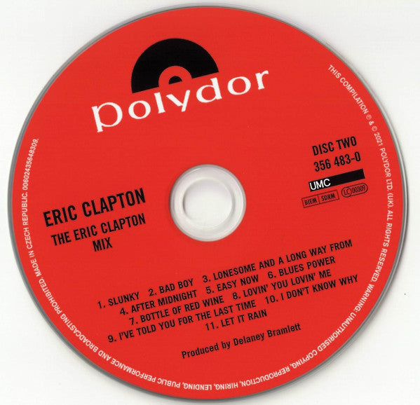 Eric Clapton : Eric Clapton (Box, Ann + CD, Album, RE, RM + CD, Album, RM + CD,)