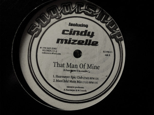 Sugarshop Featuring Cindy Mizelle : That Man Of Mine (12")