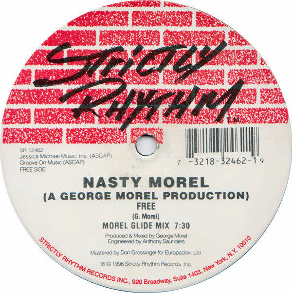 Nasty Morel : Feel It, Work It, Touch It (Asshole) / Free (12")