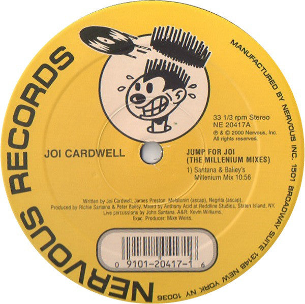 Joi Cardwell : Jump For Joi (The Millennium Mixes) (12")