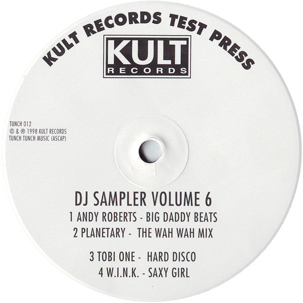 Various : DJ Sampler Volume 6 (12", Smplr, TP)