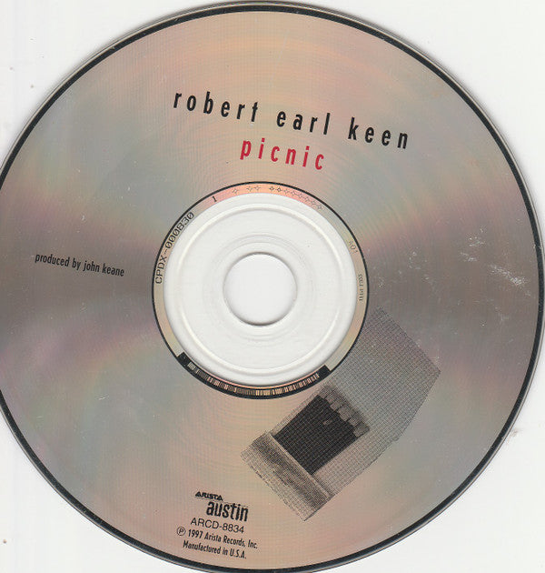 Robert Earl Keen : Picnic (CD, Album, Club, Enh)