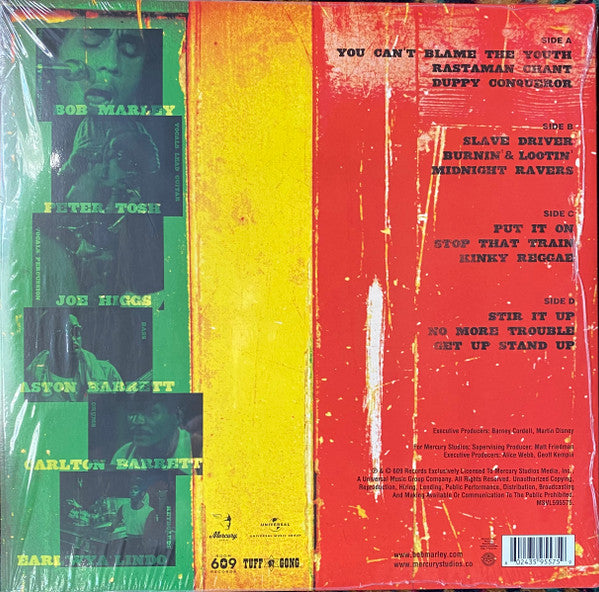 Bob Marley & The Wailers : The Capitol Session '73 (2xLP, Album, Ltd, Gre)