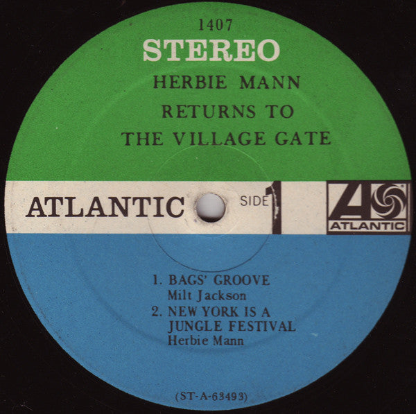 Herbie Mann : Herbie Mann Returns To The Village Gate (LP, Album)