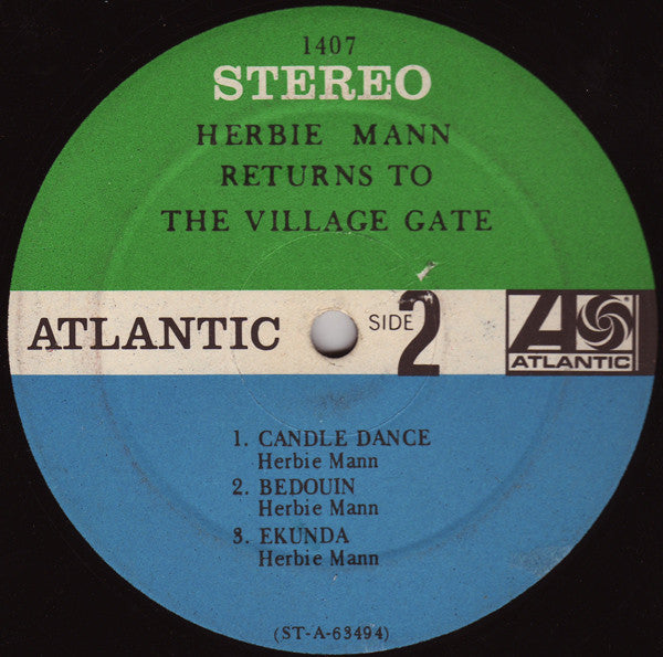 Herbie Mann : Herbie Mann Returns To The Village Gate (LP, Album)