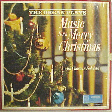 Various : The Organ Plays Music For A Merry Christmas (4xLP, Comp + Box)
