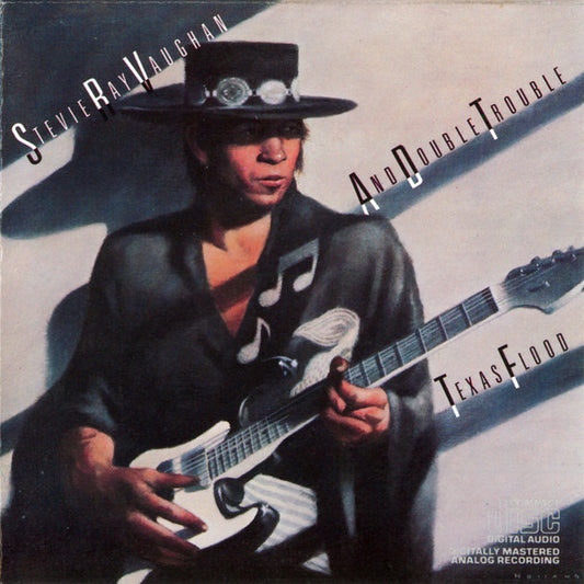 Stevie Ray Vaughan & Double Trouble : Texas Flood (CD, Album, RE, Pit)