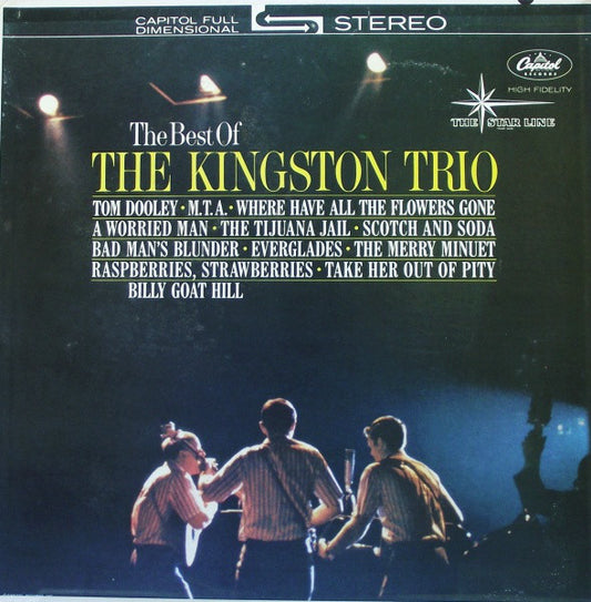 Kingston Trio : The Best Of The Kingston Trio (LP, Comp, Scr)